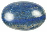 Polished Lapis Lazuli Palm Stone - Pakistan #250687-1